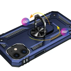iPhone 12 / 12 Pro - Outdoor Hardcase mit Ringhalter