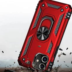 iPhone 12 / 12 Pro - Outdoor Hardcase mit Ringhalter