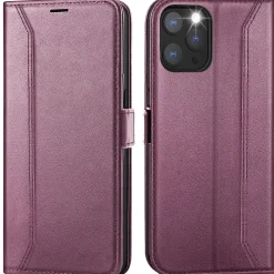 iPhone 12 / 12 Pro - Robuste Klapphülle mit RFID Block