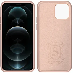 iPhone 12 / 12 Pro - Silikon Case mit Mikrofaser-Innenseite