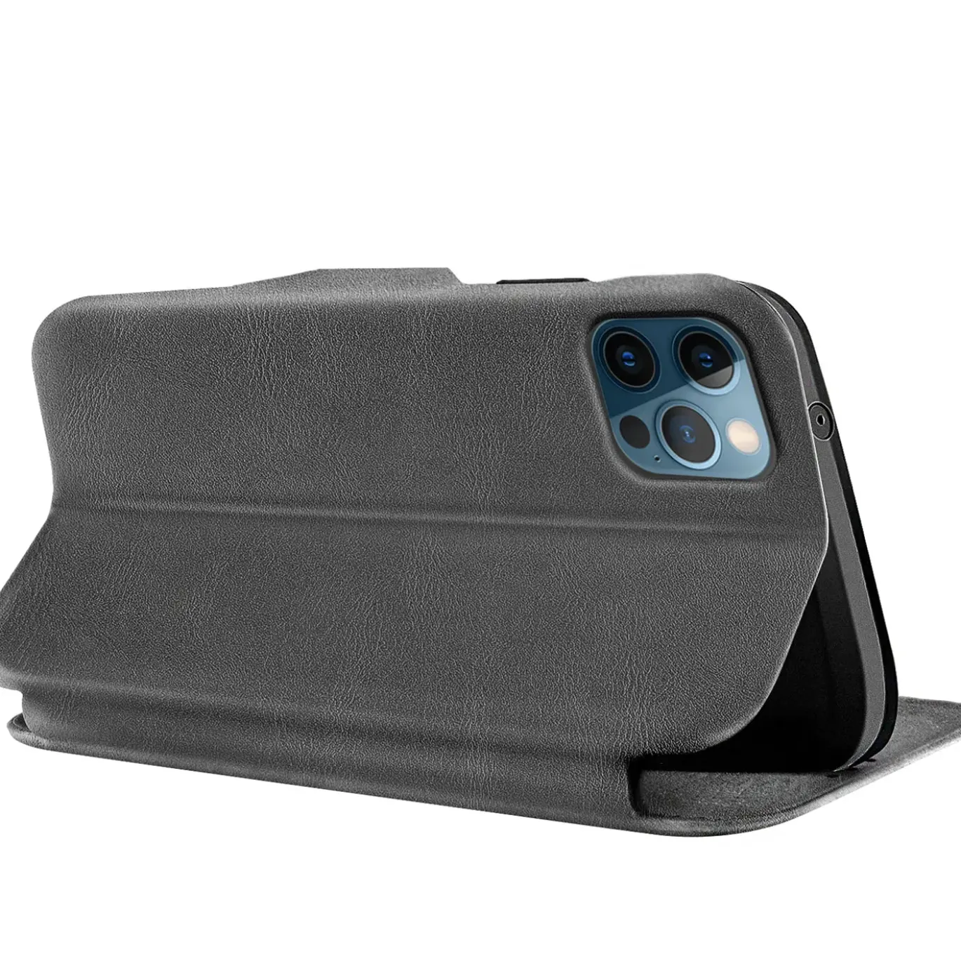 iPhone 12 / 12 Pro - Wallet Etui mit Standfunktion