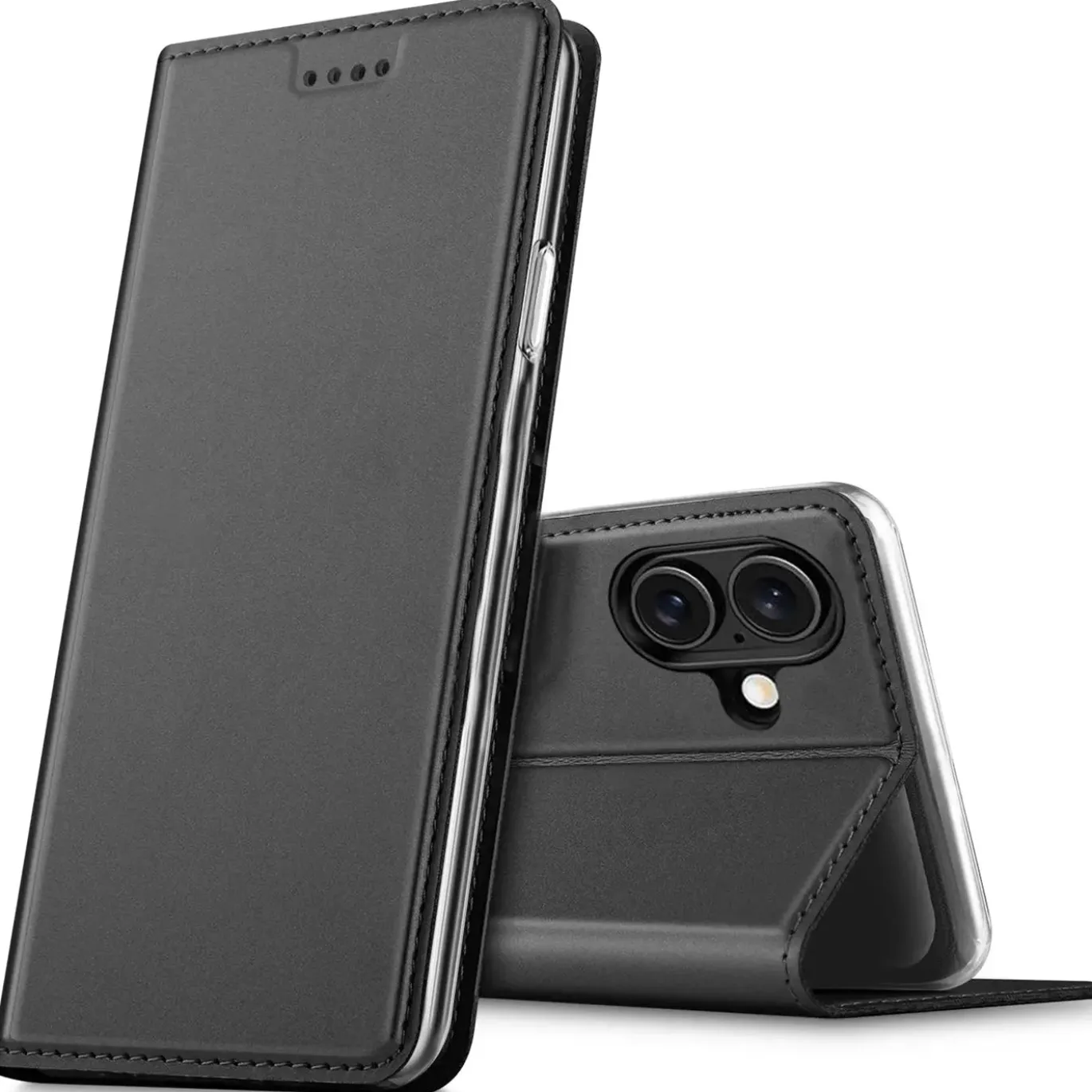 iPhone 16 - Booklet Case mit Magnetverschluss