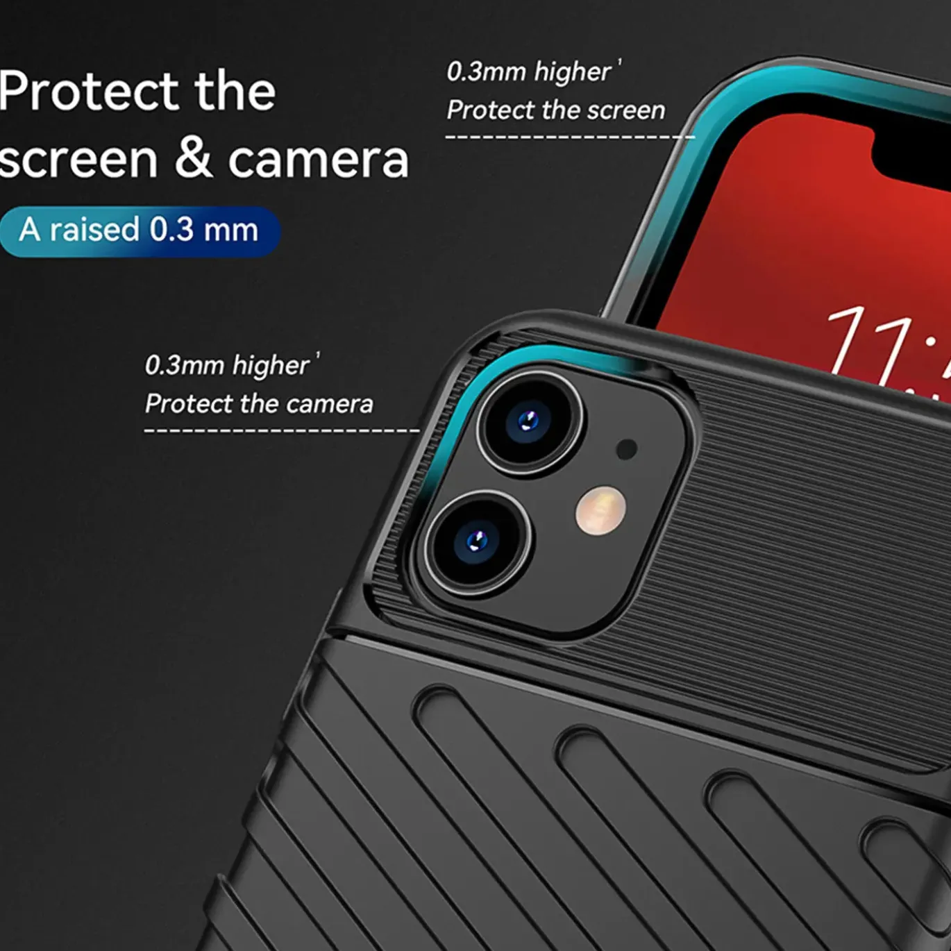 iPhone 11 - Elegante Hülle stoßfest & stylisch