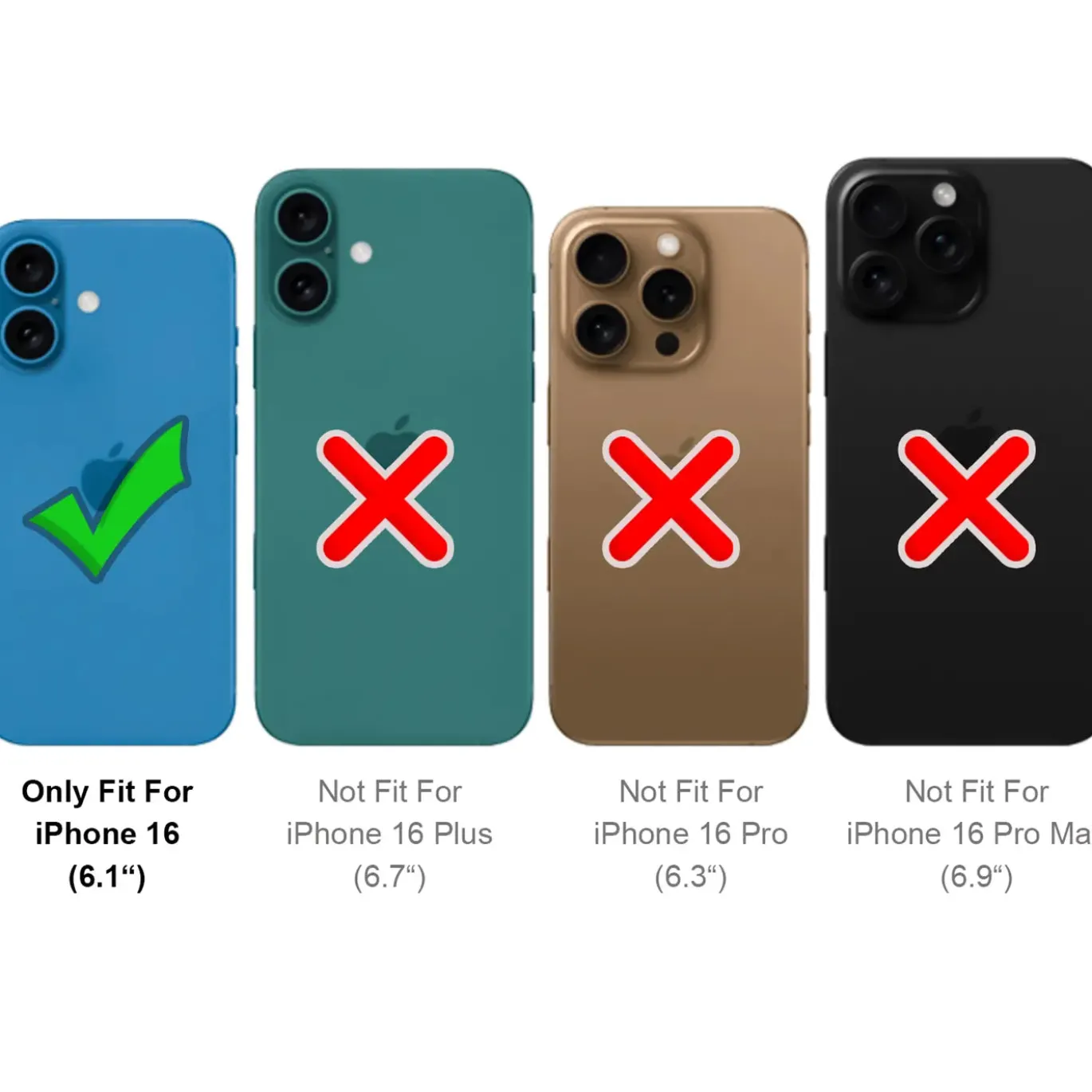 iPhone 16 - Elegante Hülle stoßfest & stylisch