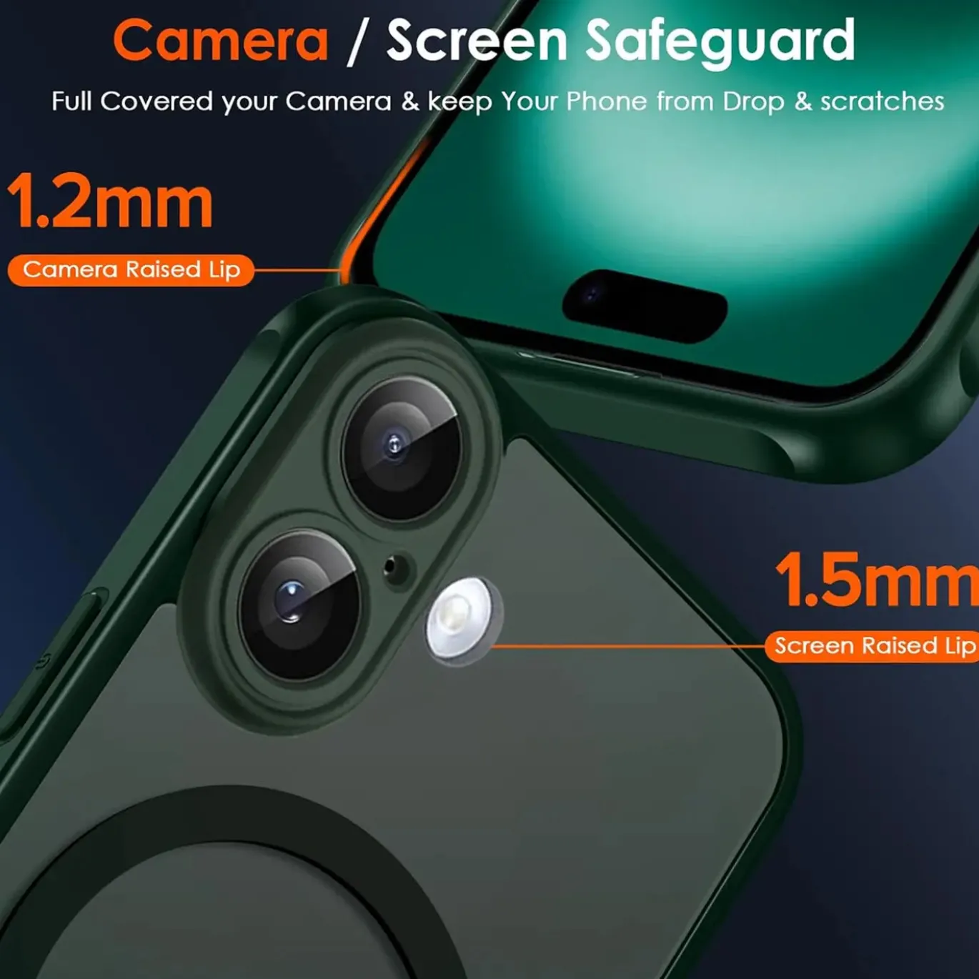 iPhone 17 - Farbige MagSafe Hülle mit Kameraschutz