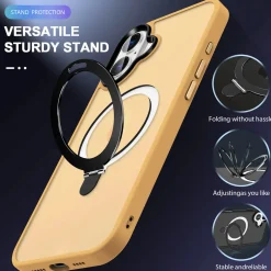 iPhone 17 - Farbige MagSafe Hülle mit Ring
