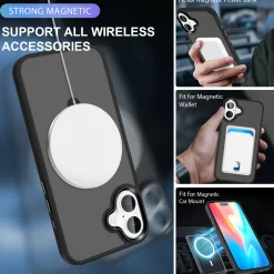 iPhone 17 - Farbige MagSafe Hülle mit Ring