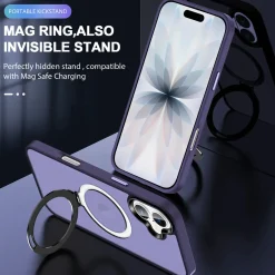 iPhone 17 - Farbige MagSafe Hülle mit Ring
