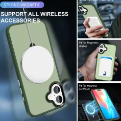iPhone 17 - Farbige MagSafe Hülle mit Ring