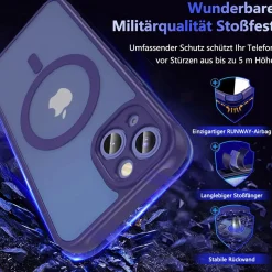 iPhone 13 - Farbige MagSafe Hülle mit Kameraschutz