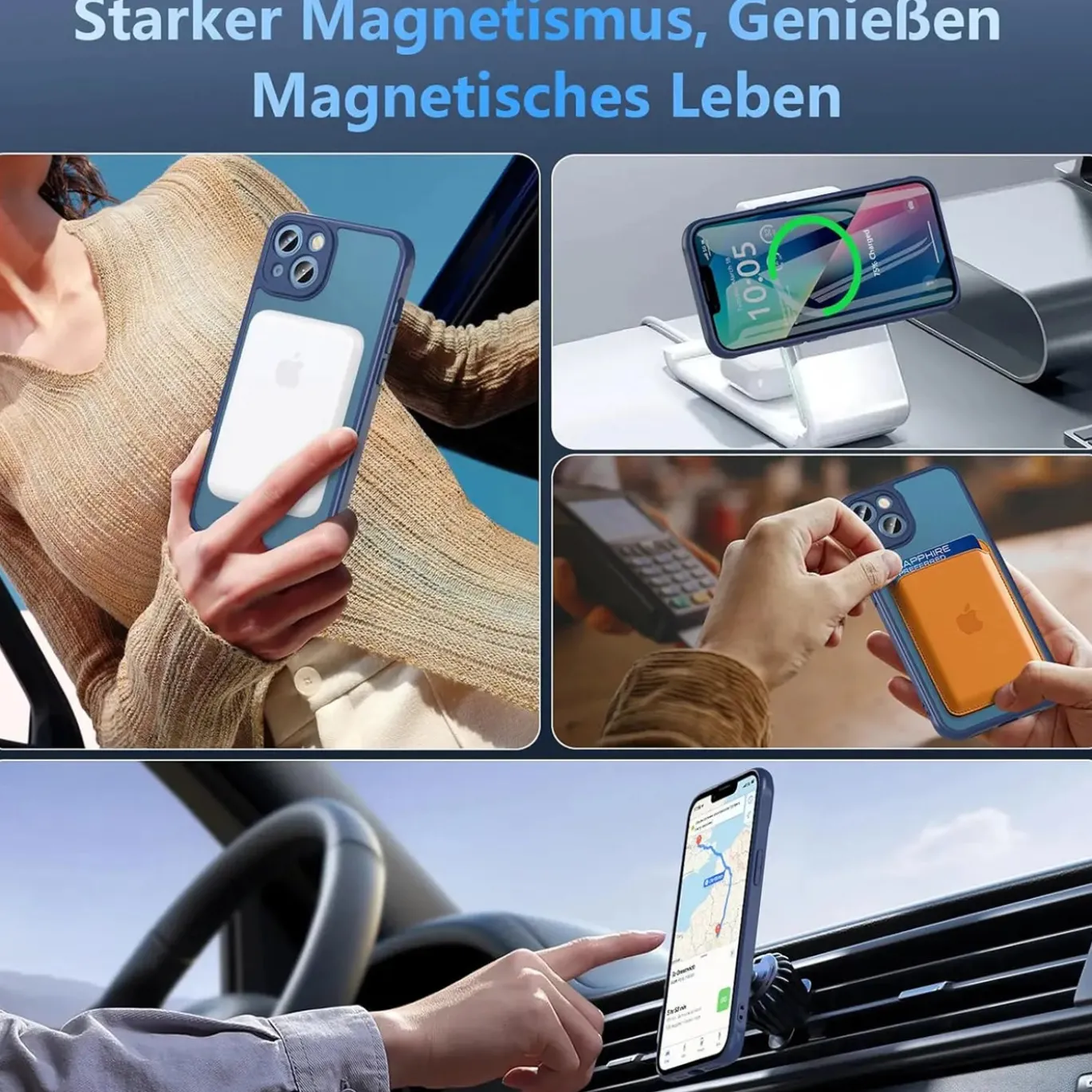 iPhone 11 - Farbige MagSafe Hülle mit Kameraschutz