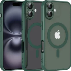 iPhone 16 - Farbige MagSafe Hülle mit Kameraschutz
