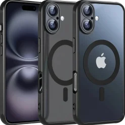iPhone 16 - Farbige MagSafe Hülle mit Kameraschutz