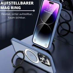 iPhone 15 - Farbige MagSafe Hülle mit Ring