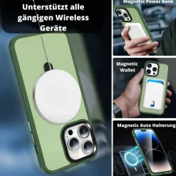 iPhone 15 - Farbige MagSafe Hülle mit Ring