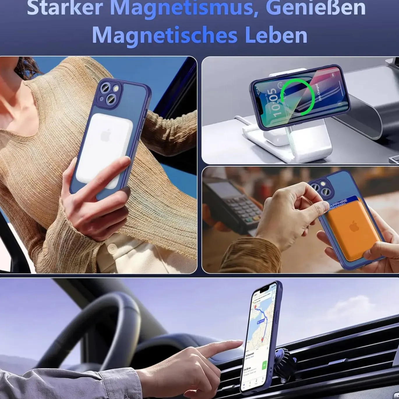 iPhone 11 - Farbige MagSafe Hülle mit Kameraschutz