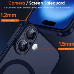iPhone 17 - Farbige MagSafe Hülle mit Kameraschutz