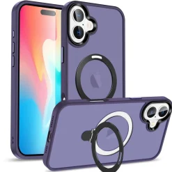 iPhone 16 - Farbige MagSafe Hülle mit Ring
