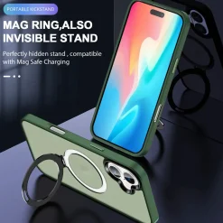iPhone 16 - Farbige MagSafe Hülle mit Ring