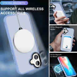 iPhone 16 - Farbige MagSafe Hülle mit Ring