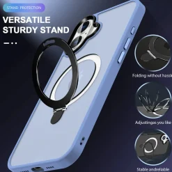 iPhone 16 - Farbige MagSafe Hülle mit Ring