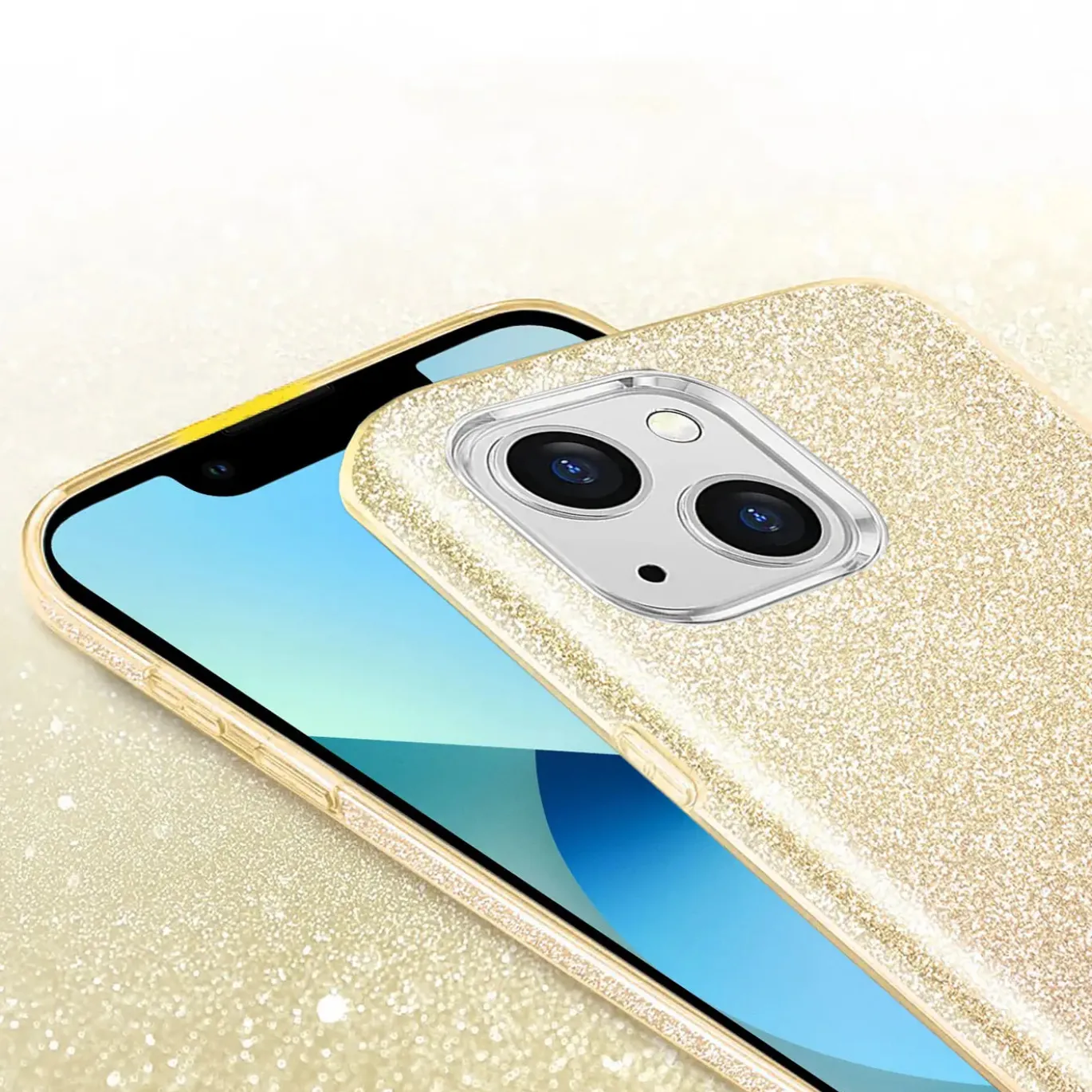 iPhone 14 - Glitzer TPU Hülle