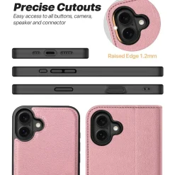 iPhone 17 - Klapphülle mit Kartenfächern & MagSafe-Kompatibilität