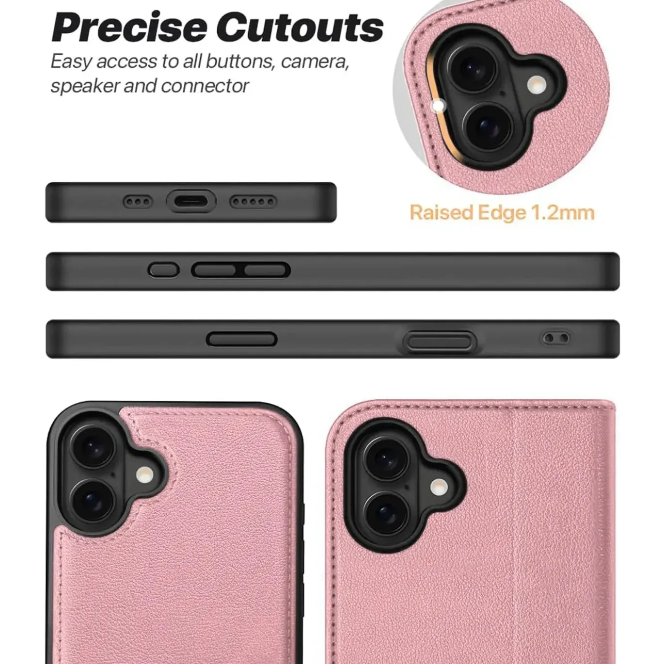 iPhone 17 - Klapphülle mit Kartenfächern & MagSafe-Kompatibilität