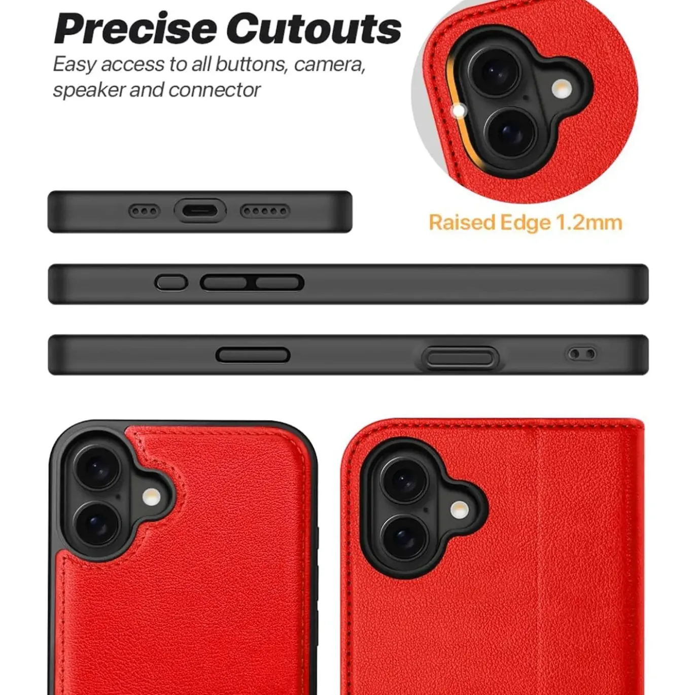 iPhone 17 - Klapphülle mit Kartenfächern & MagSafe-Kompatibilität