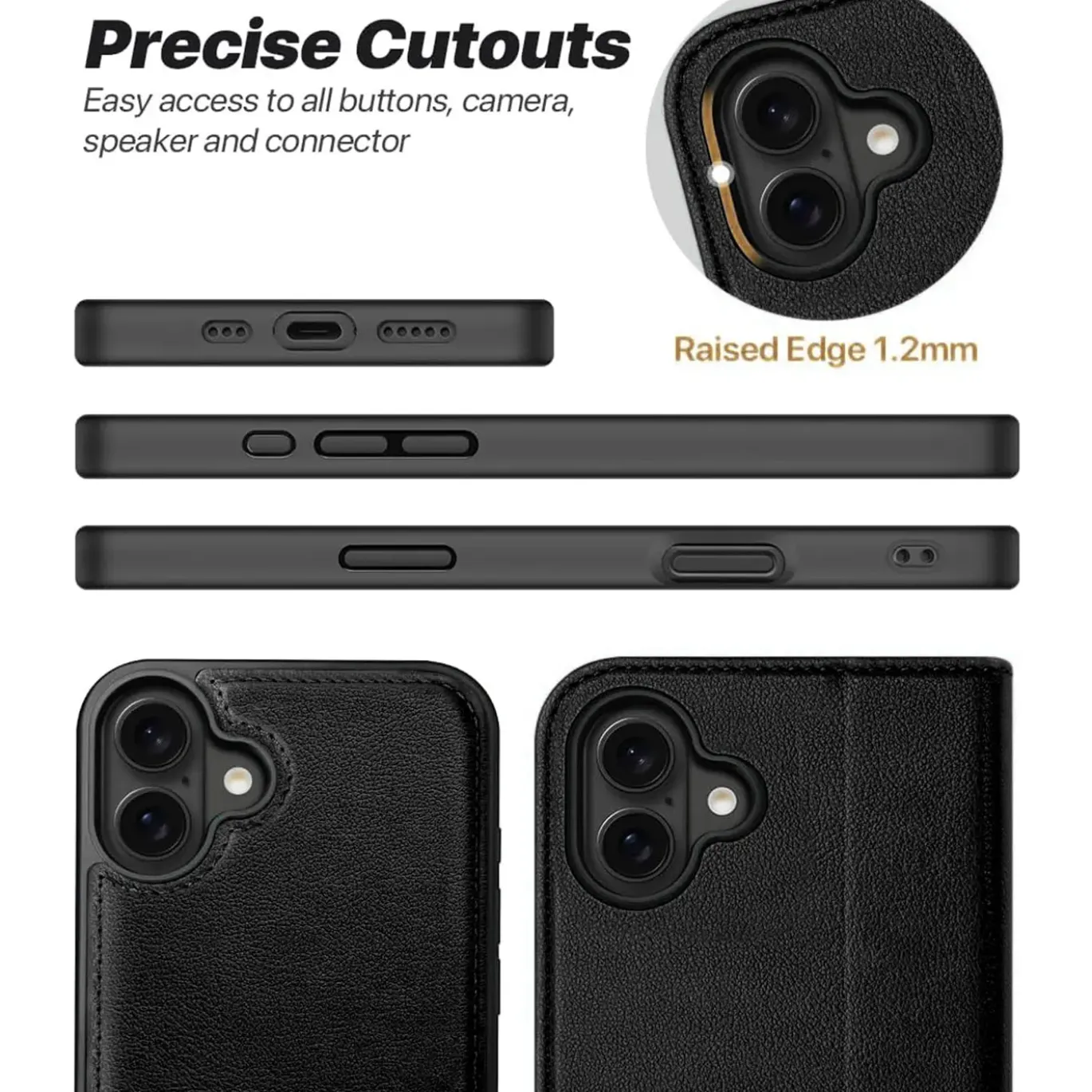 iPhone 17 - Klapphülle mit Kartenfächern & MagSafe-Kompatibilität