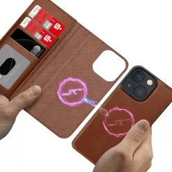 iPhone 13 - Klapphülle mit Kartenfächern & MagSafe-Kompatibilität