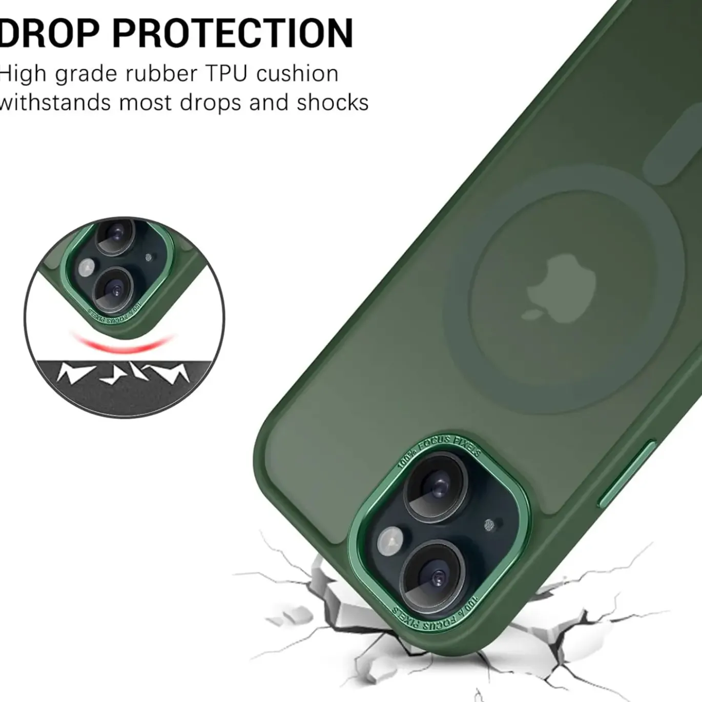 iPhone 14 - MagSafe Hülle mit Kameraschutz