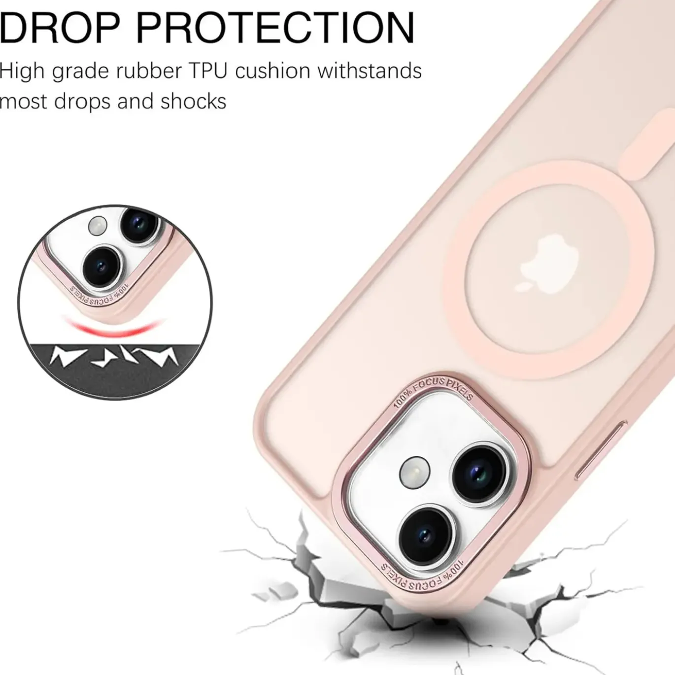 iPhone 16 - MagSafe Hülle mit Kameraschutz