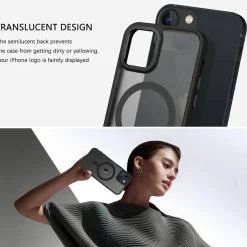 iPhone 15 - MagSafe Hülle mit Kameraschutz