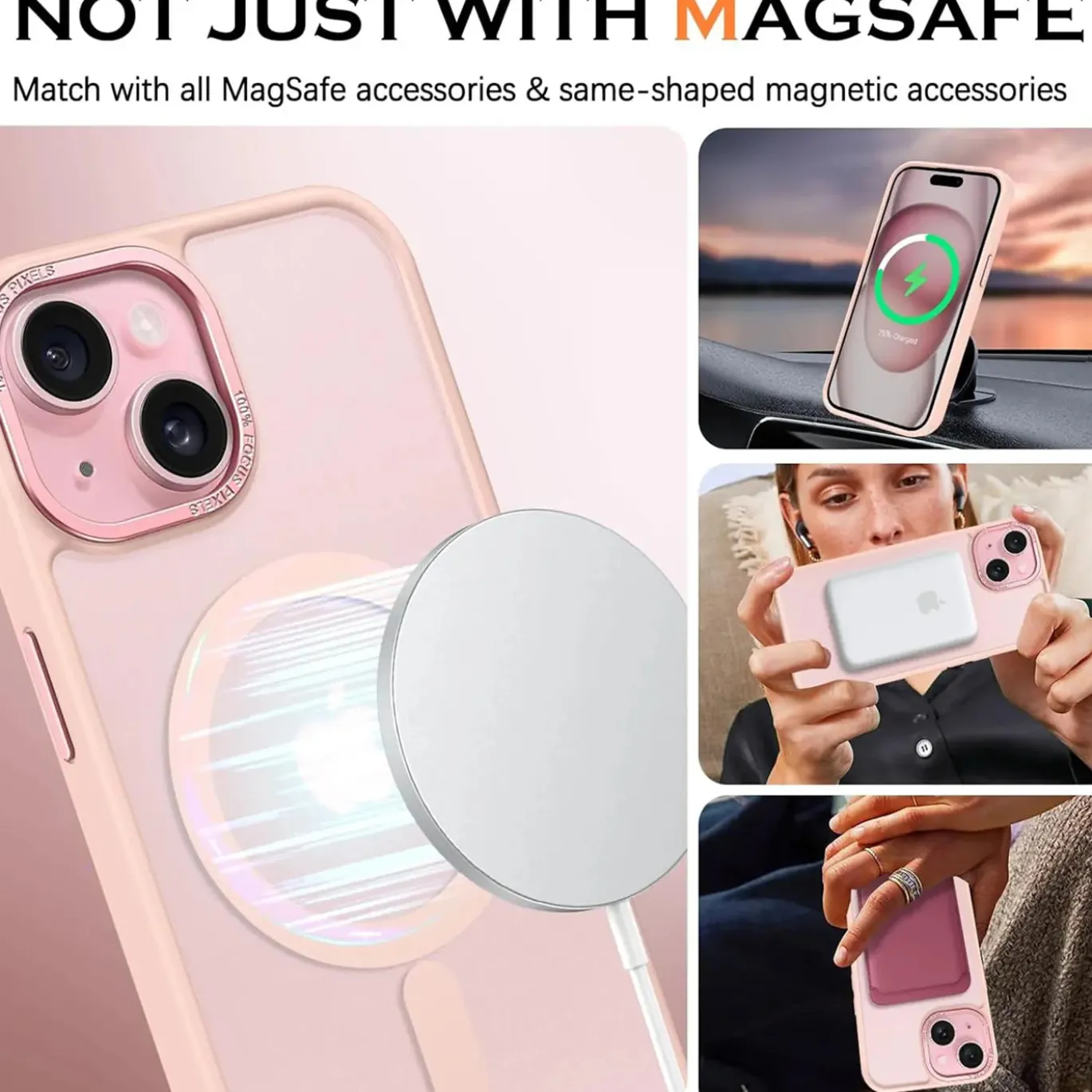 iPhone 13 - MagSafe Hülle mit Kameraschutz