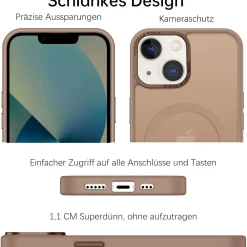 iPhone 13 - MagSafe Hülle mit Kameraschutz