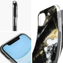 iPhone 13 - Marmor & Sand Design Hülle