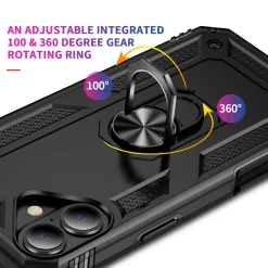 iPhone 16 - Outdoor Hardcase mit Ringhalter