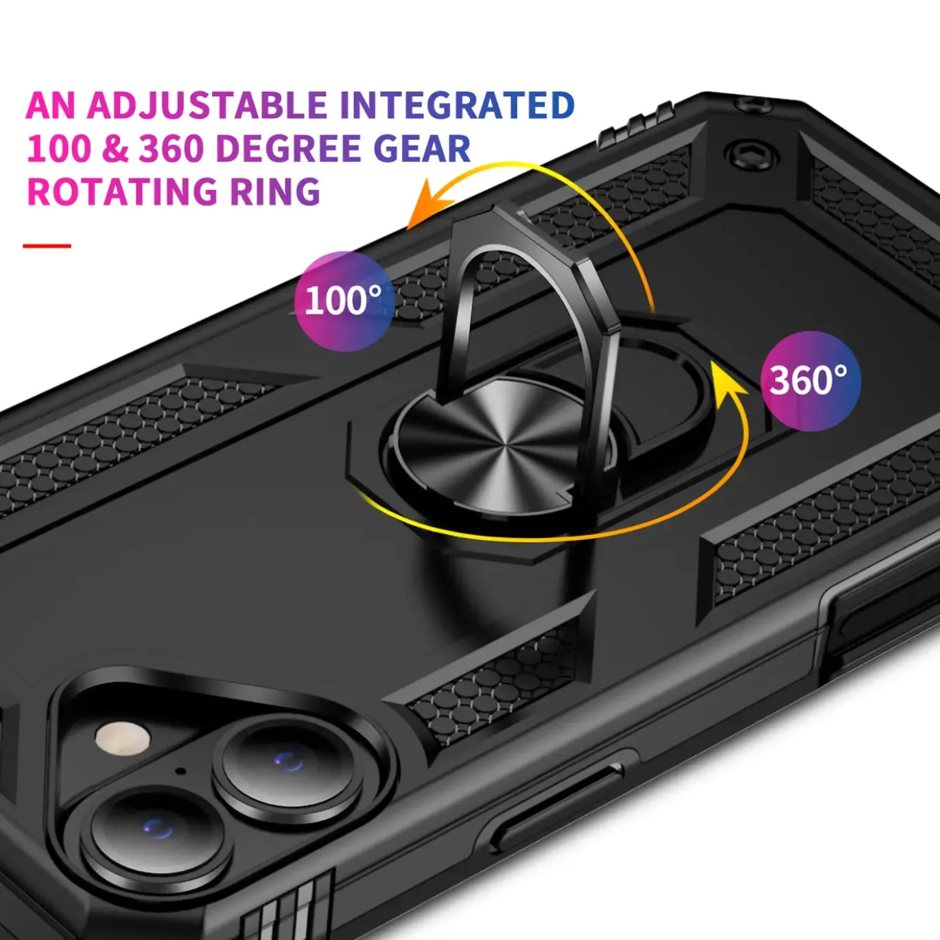 iPhone 16 - Outdoor Hardcase mit Ringhalter