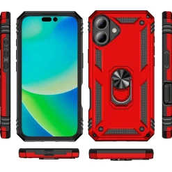 iPhone 16 - Outdoor Hardcase mit Ringhalter