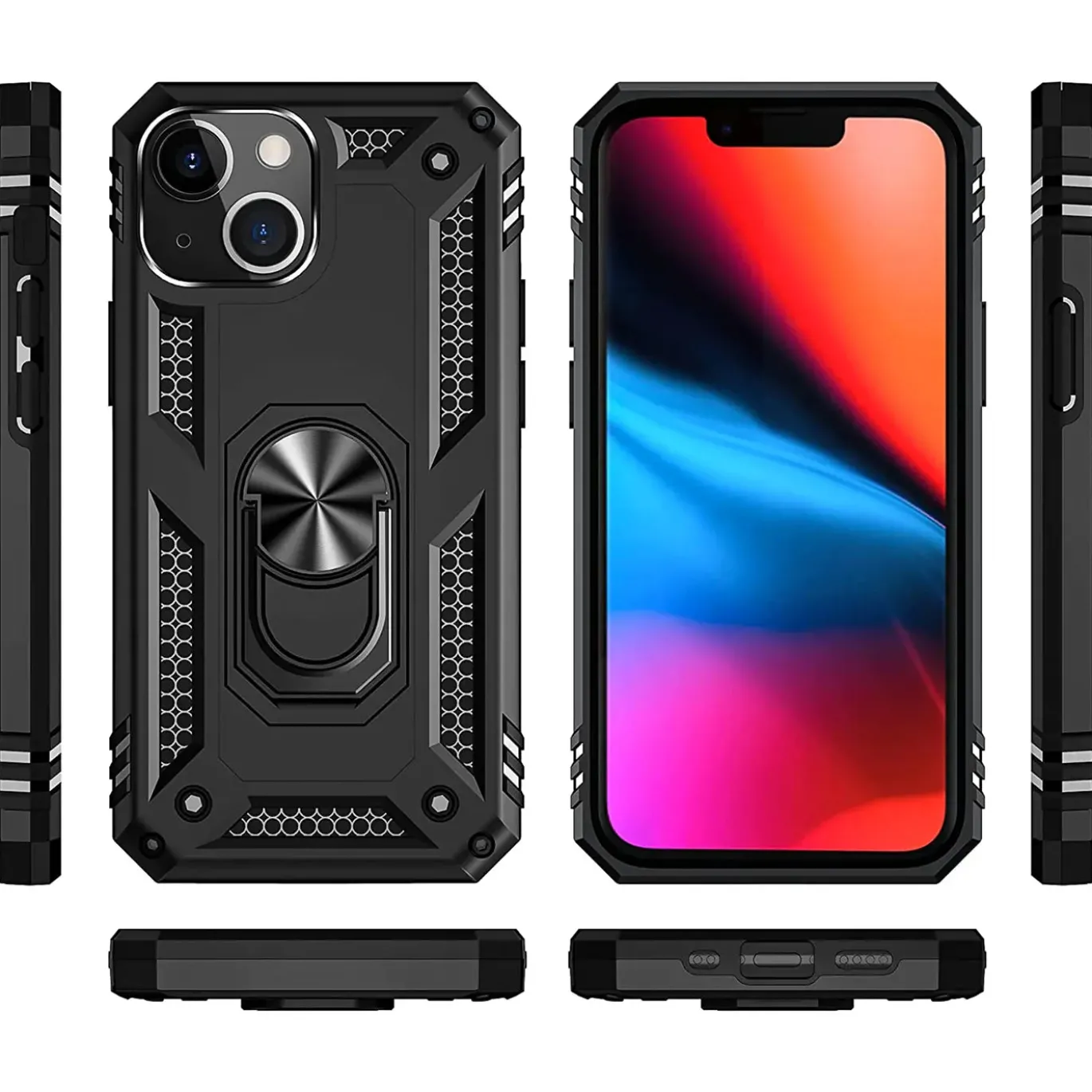 iPhone 13 - Outdoor Hardcase mit Ringhalter