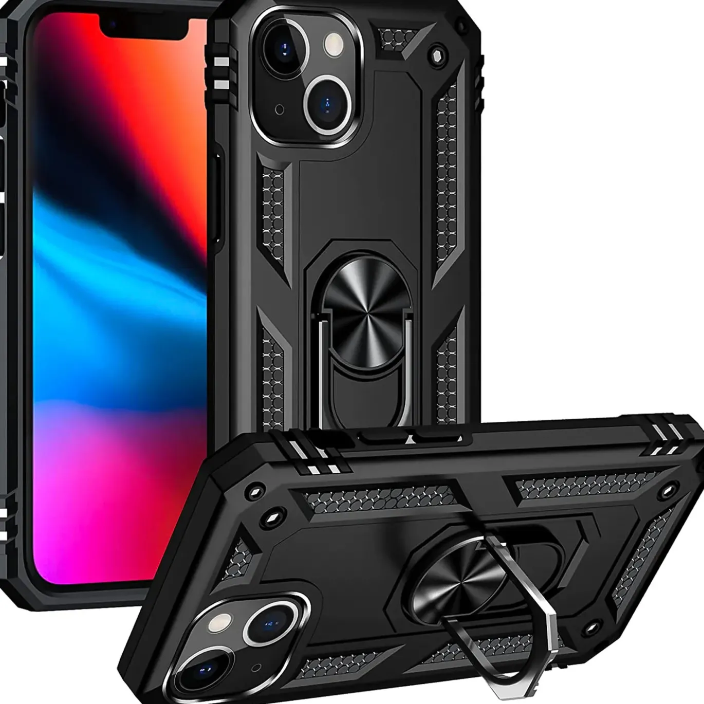 iPhone 13 - Outdoor Hardcase mit Ringhalter
