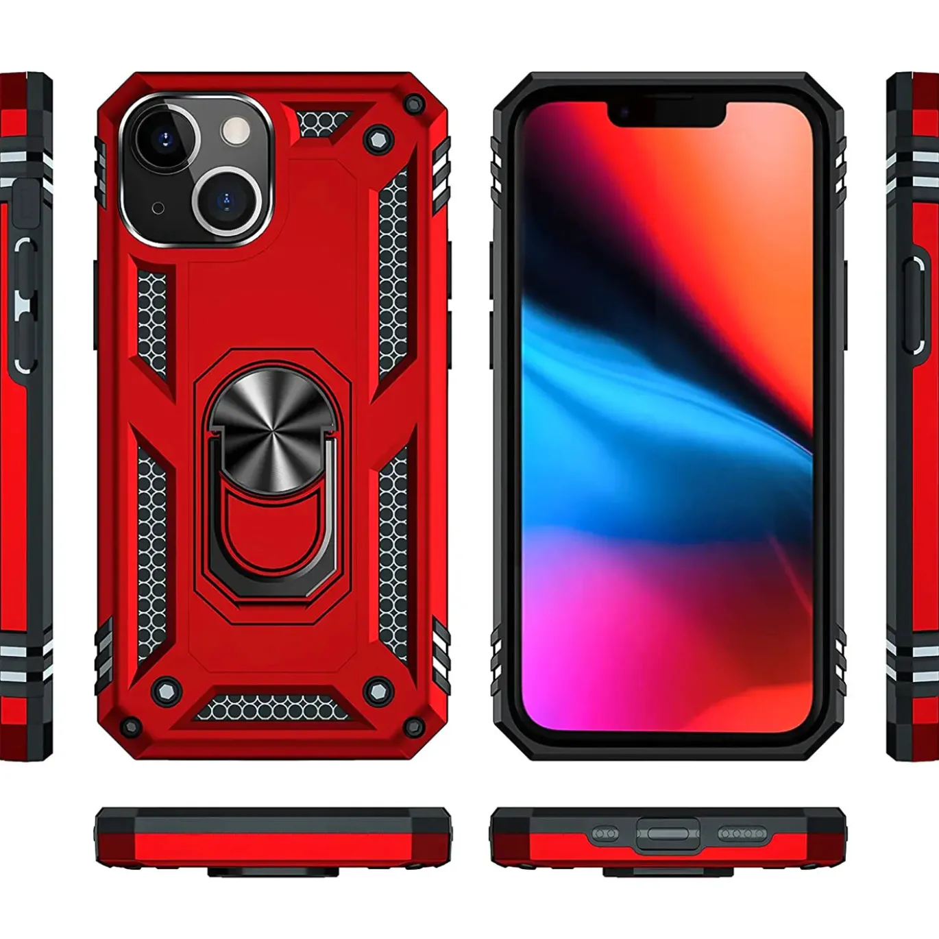 iPhone 13 - Outdoor Hardcase mit Ringhalter