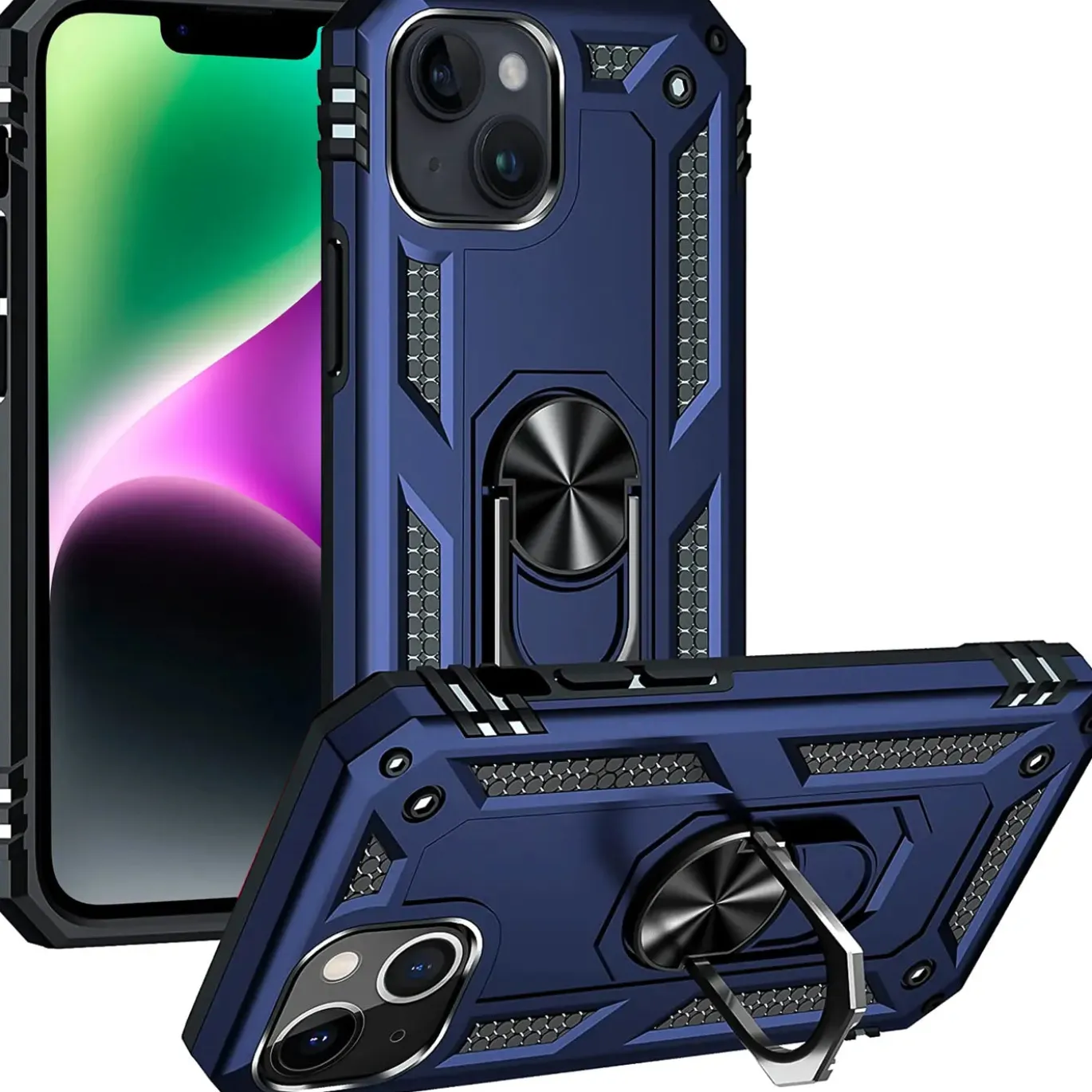 iPhone 15 - Outdoor Hardcase mit Ringhalter