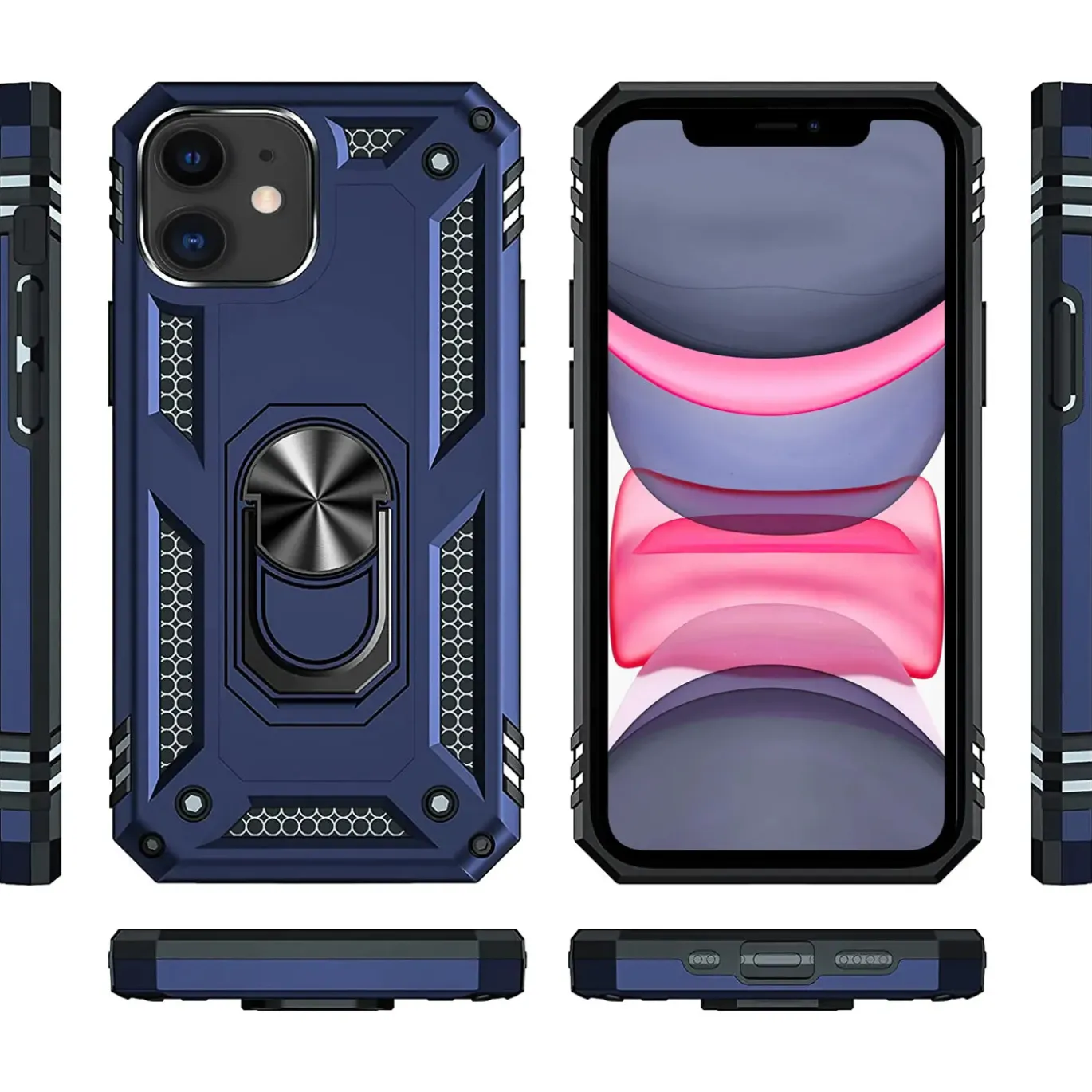 iPhone 11 - Outdoor Hardcase mit Ringhalter