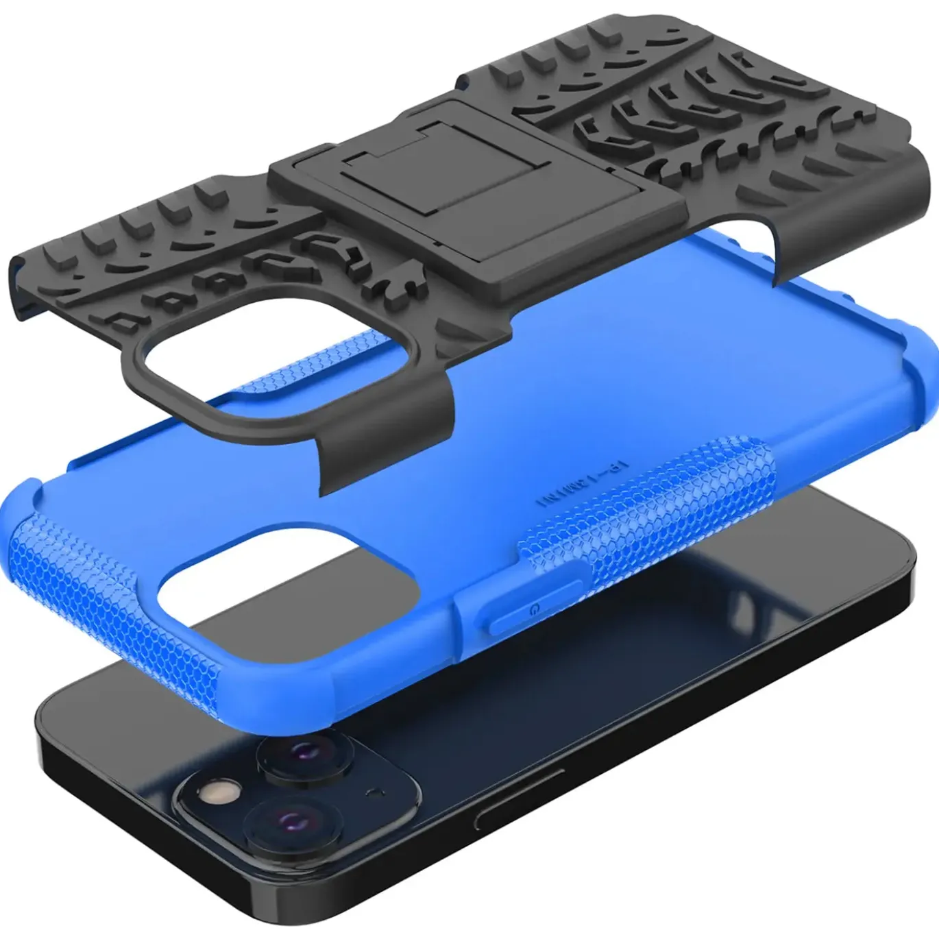 iPhone 14 - Outdoor Hülle 2-teiliges Schutzcase