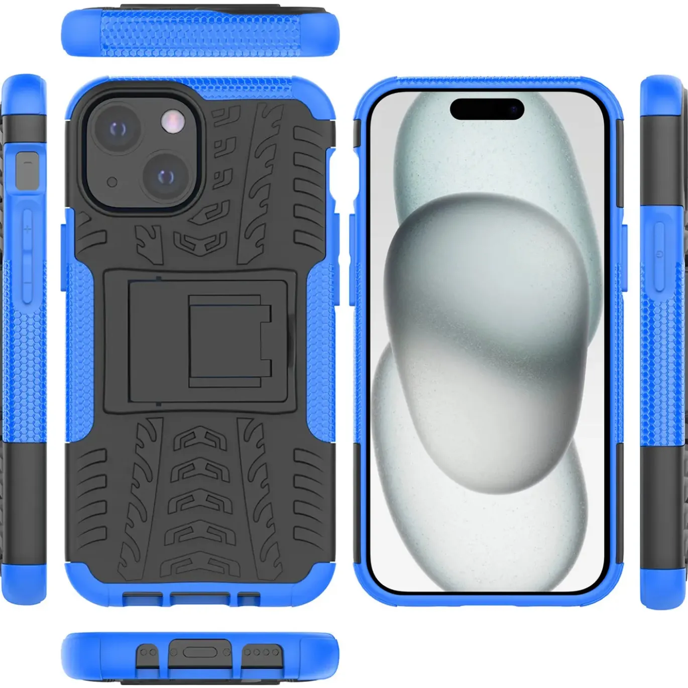 iPhone 15 - Outdoor Hülle 2-teiliges Schutzcase