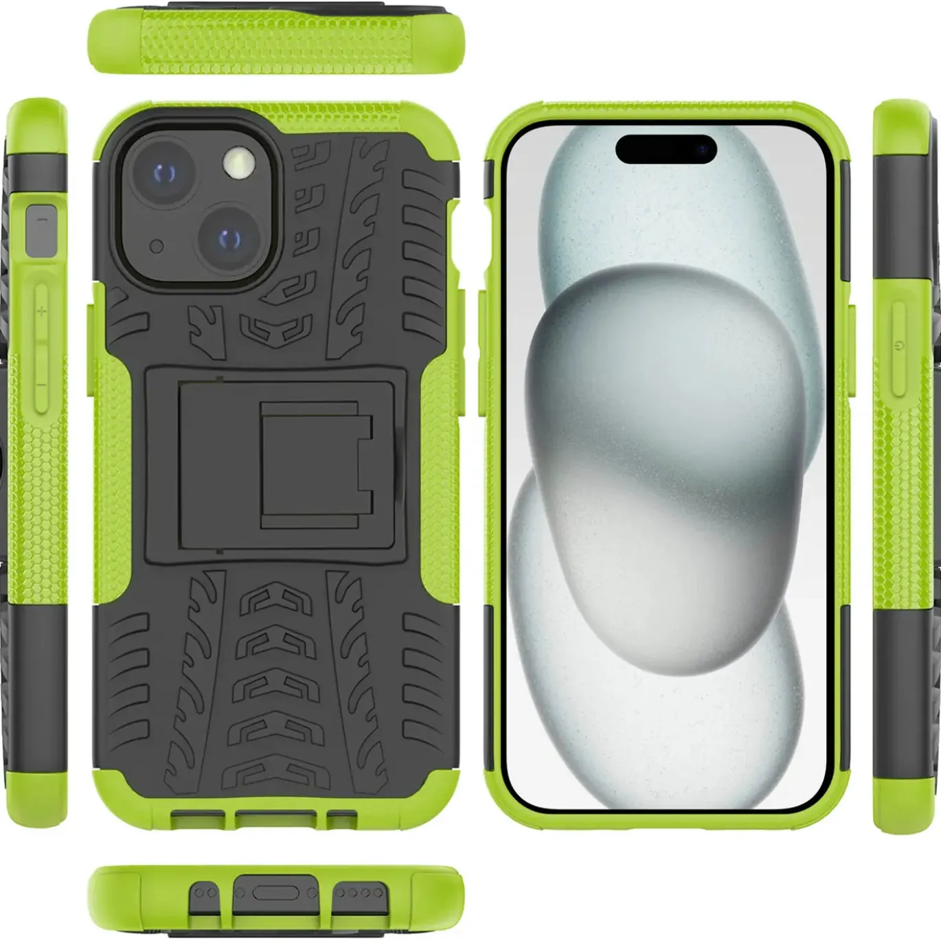 iPhone 15 - Outdoor Hülle 2-teiliges Schutzcase