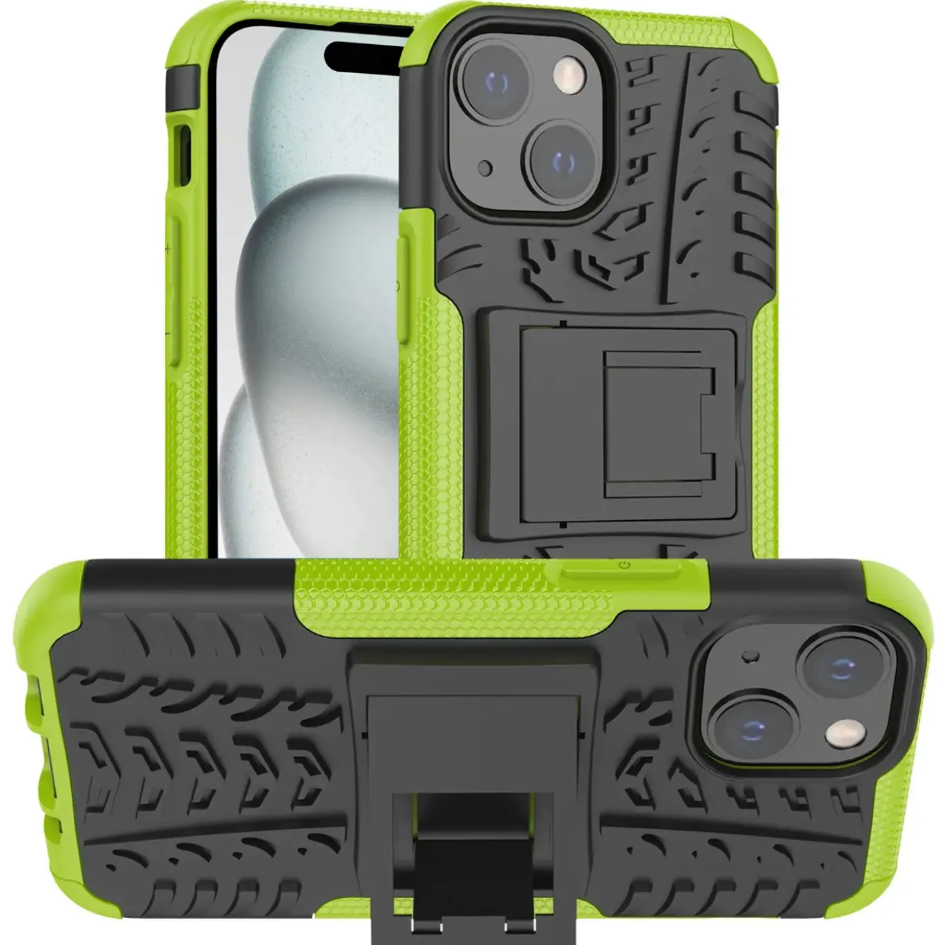 iPhone 15 - Outdoor Hülle 2-teiliges Schutzcase