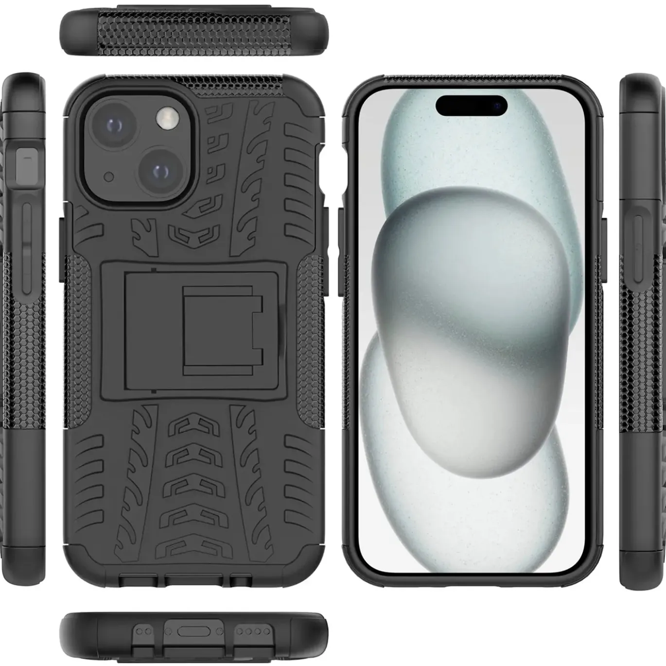 iPhone 15 - Outdoor Hülle 2-teiliges Schutzcase
